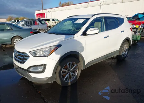 2014 Hyundai Santa Fe Sport 2.0L Turbo из США, поврежденный, VIN 5XYZU3LA9EG125162